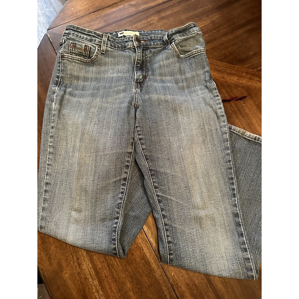 Levi's Mid Rise Skinny Jeans Blue‎ Denim 14m